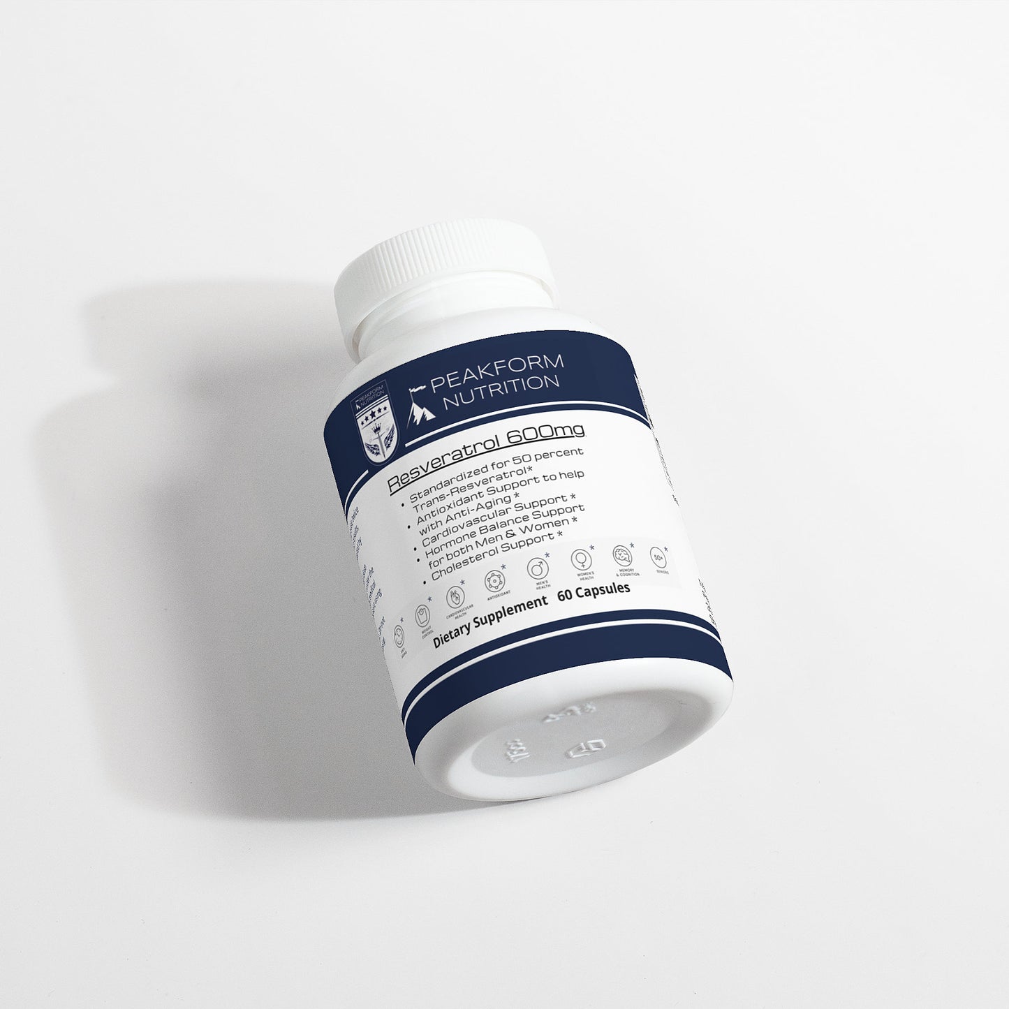 Resveratrol 600mg (Std. to 50% Trans-Resveratrol)