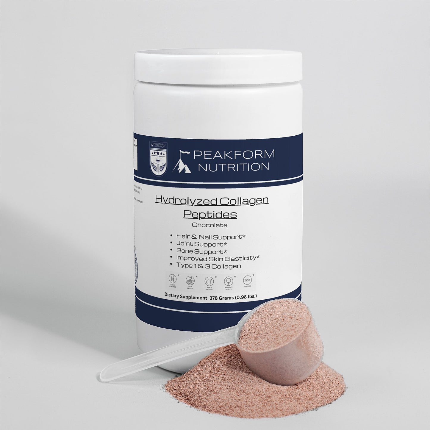 Grass-Fed Collagen Peptides Powder (Chocolate)