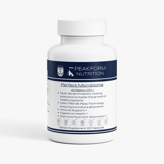 Perfect Microbiome 40 Billion with Prebiotics