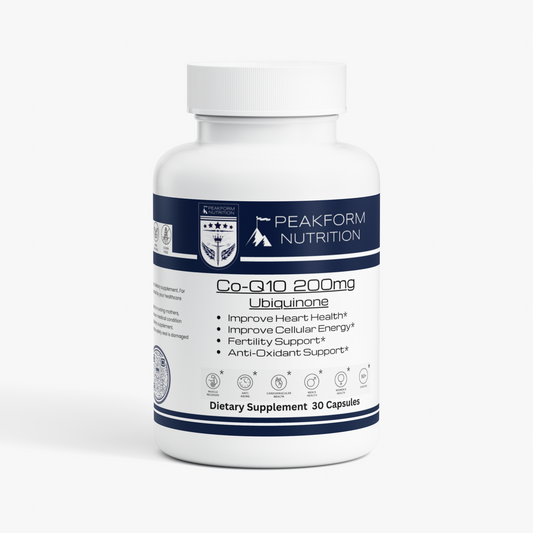 Peakform Nutrition - CoQ10 200mg Ubiquinone