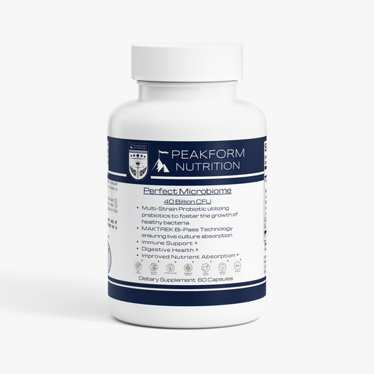 Perfect Microbiome 40 Billion with Prebiotics