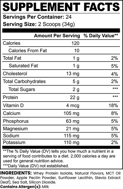 Elite Standard Whey Protein (Vanilla)