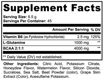 Elite Endure/Recharge BCAA (Honeydew/Watermelon)