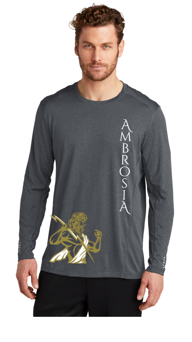 Ambrosia & Zeus Long Sleeve Pulse Crew - OGIO Endurance