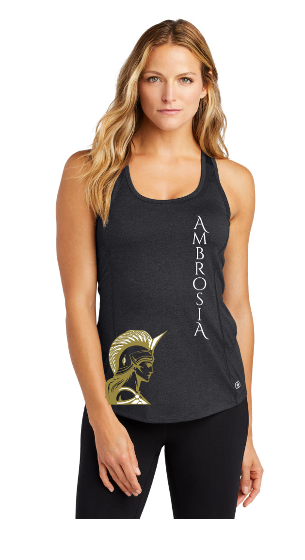 Ambrosia & Athena Ladies Racerback Pulse Tank - OGIO Endurance