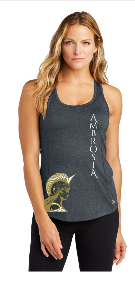 Ambrosia & Athena Ladies Racerback Pulse Tank - OGIO Endurance