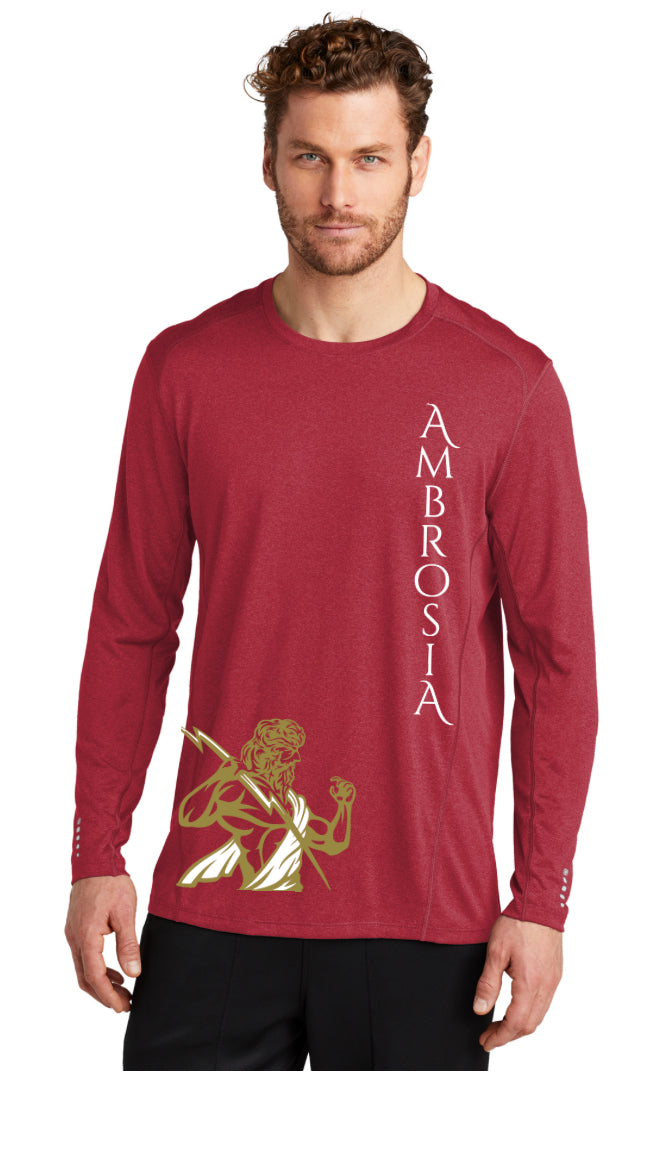 Ambrosia & Zeus Long Sleeve Pulse Crew - OGIO Endurance